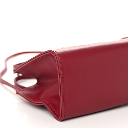 Telfar Vegan Leather Small Shopping Bag Oxblood 8 of 9