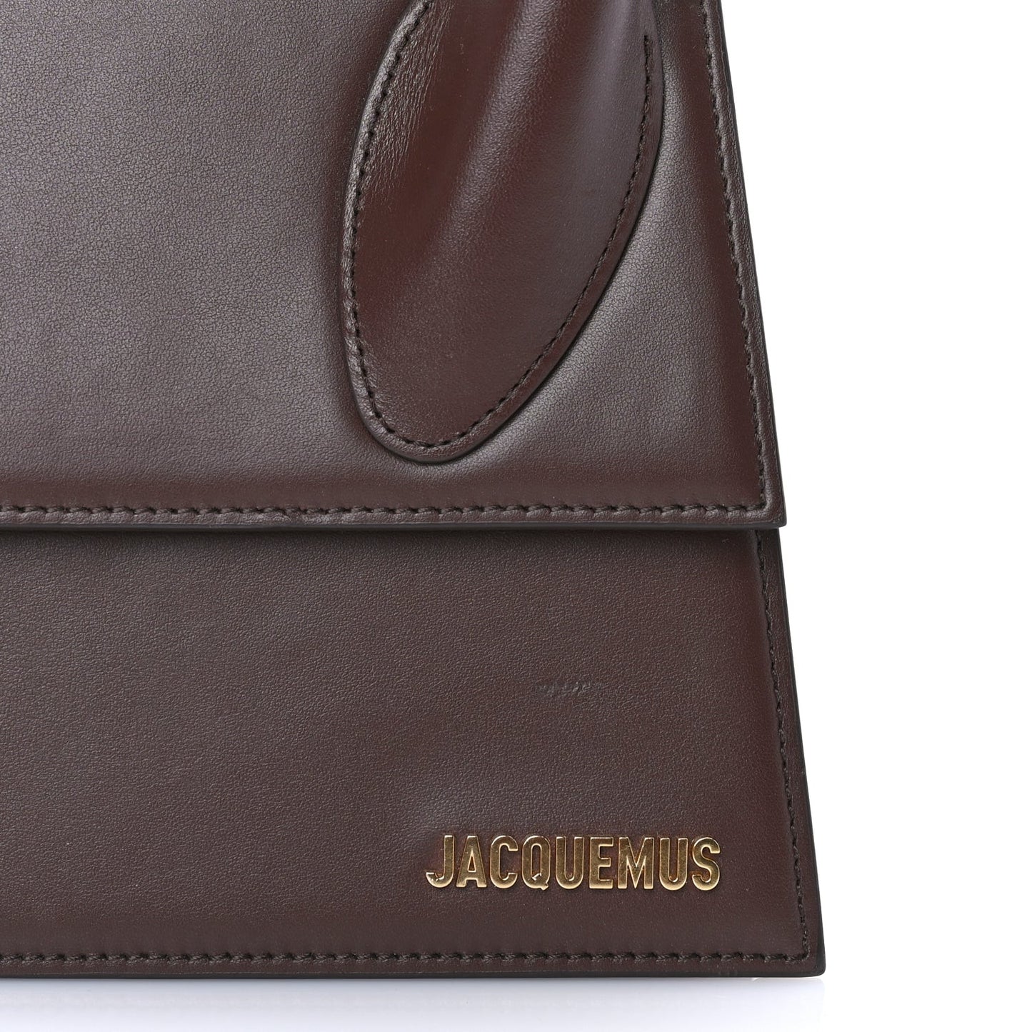 Smooth Calfskin Le Grand Chiquito  Dark Brown