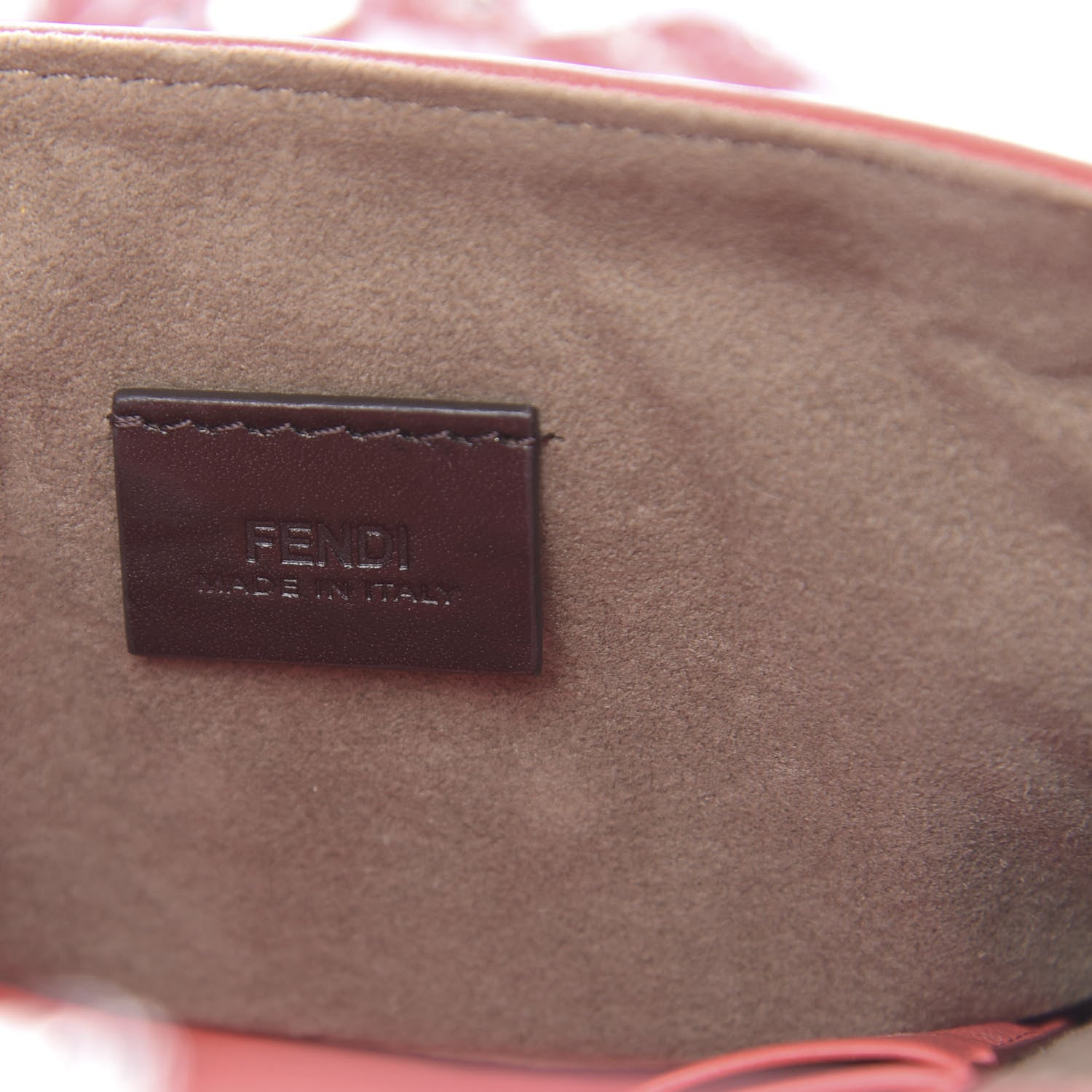 Fendi Nappa Mini Be Baguette Shoulder Bag Rosa Exstasy 9 of 17