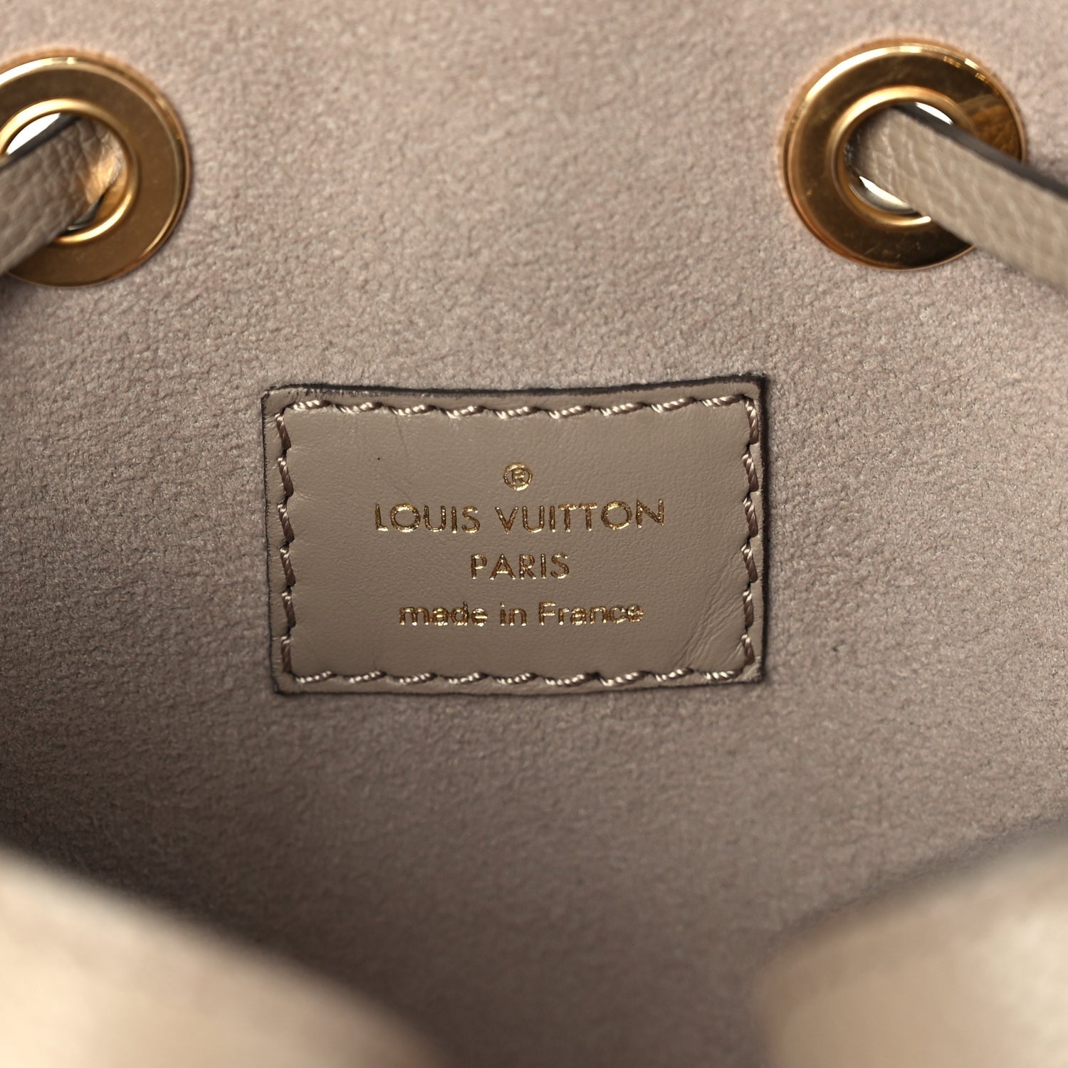 Louis Vuitton Empreinte Monogram Giant Neonoe MM Tourterelle Creme Tourterelle Creme 7 of 9