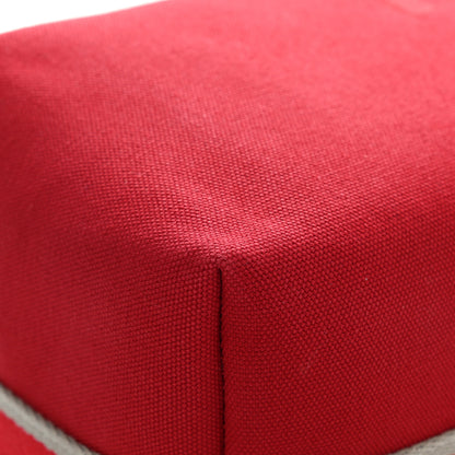 Hermes Canvas Large Bride-A-Brac Pouch Rouge 8 of 13