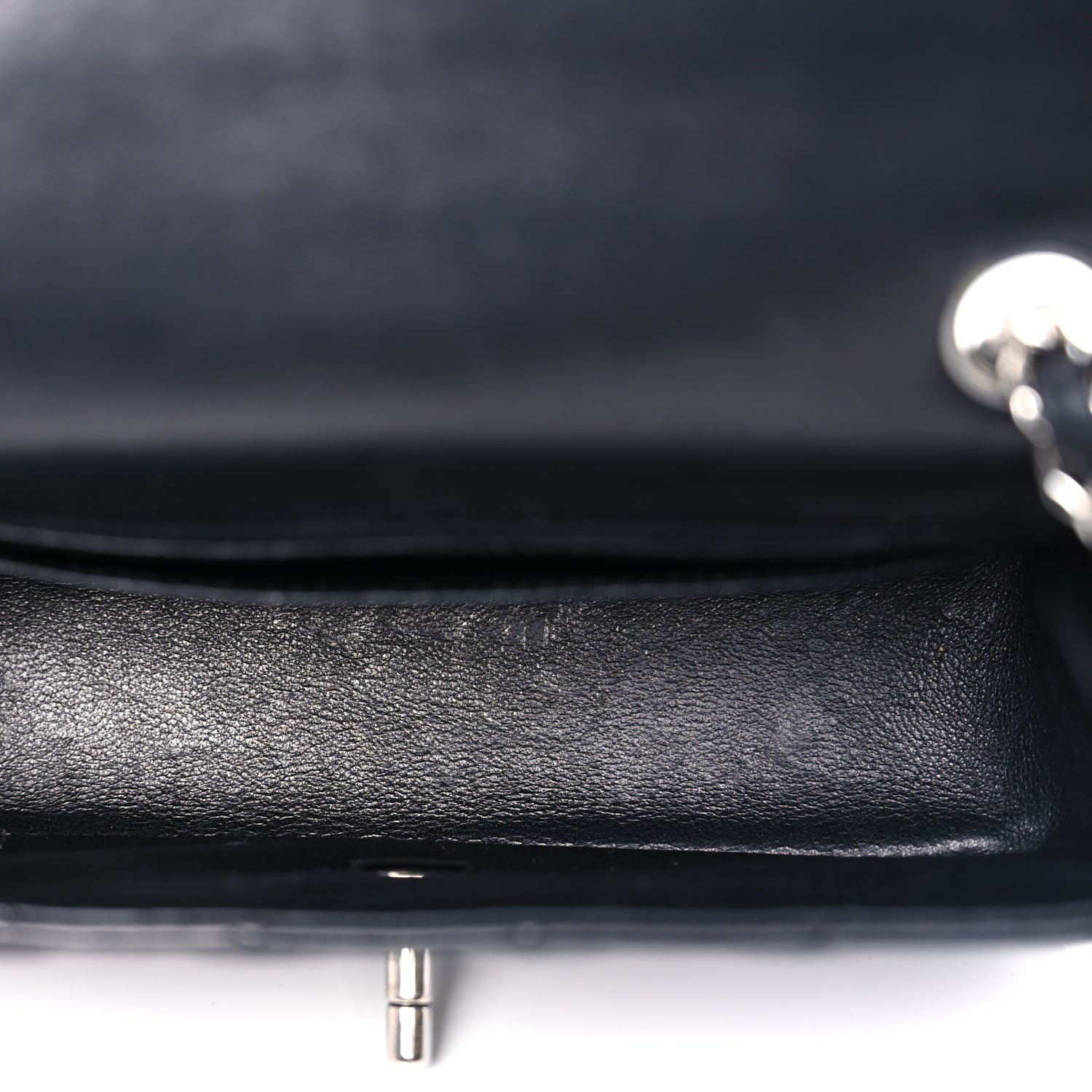 Chanel Lambskin Quilted Mini Rectangular Flap Black 4 of 10