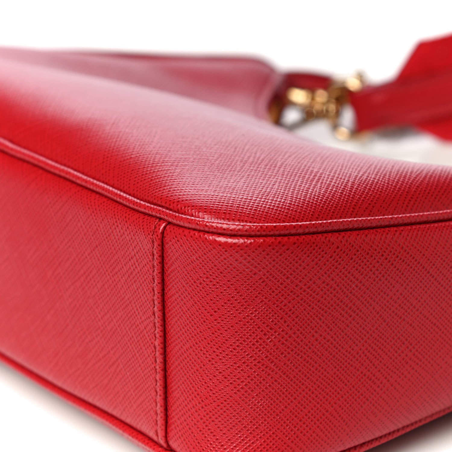 Prada Saffiano Lux Re-Edition 2005 Shoulder Bag Fuoco 11 of 12