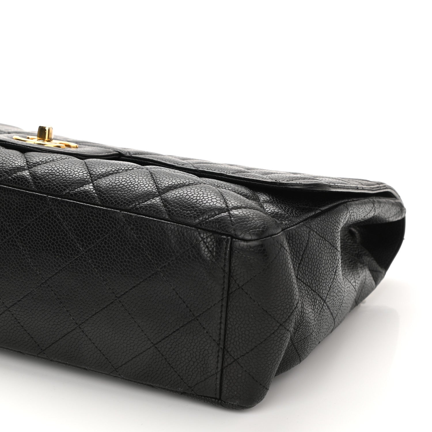 Chanel Caviar Quilted Maxi Single Flap Black 11 of 13