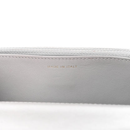 Chanel Lambskin Quilted Chanel 19 Wallet On Chain WOC Grey 6 of 14