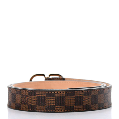 Louis Vuitton Damier Ebene Mini 25mm Belt 80 32 2 of 7