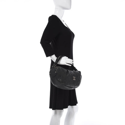 Chanel Caviar Large Outdoor Hobo Black 2 of 11