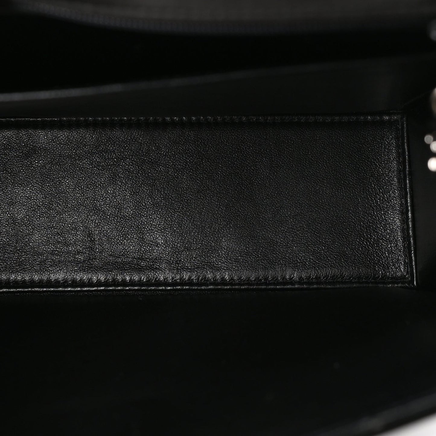 Lambskin Patent CC Flap Bag  Black
