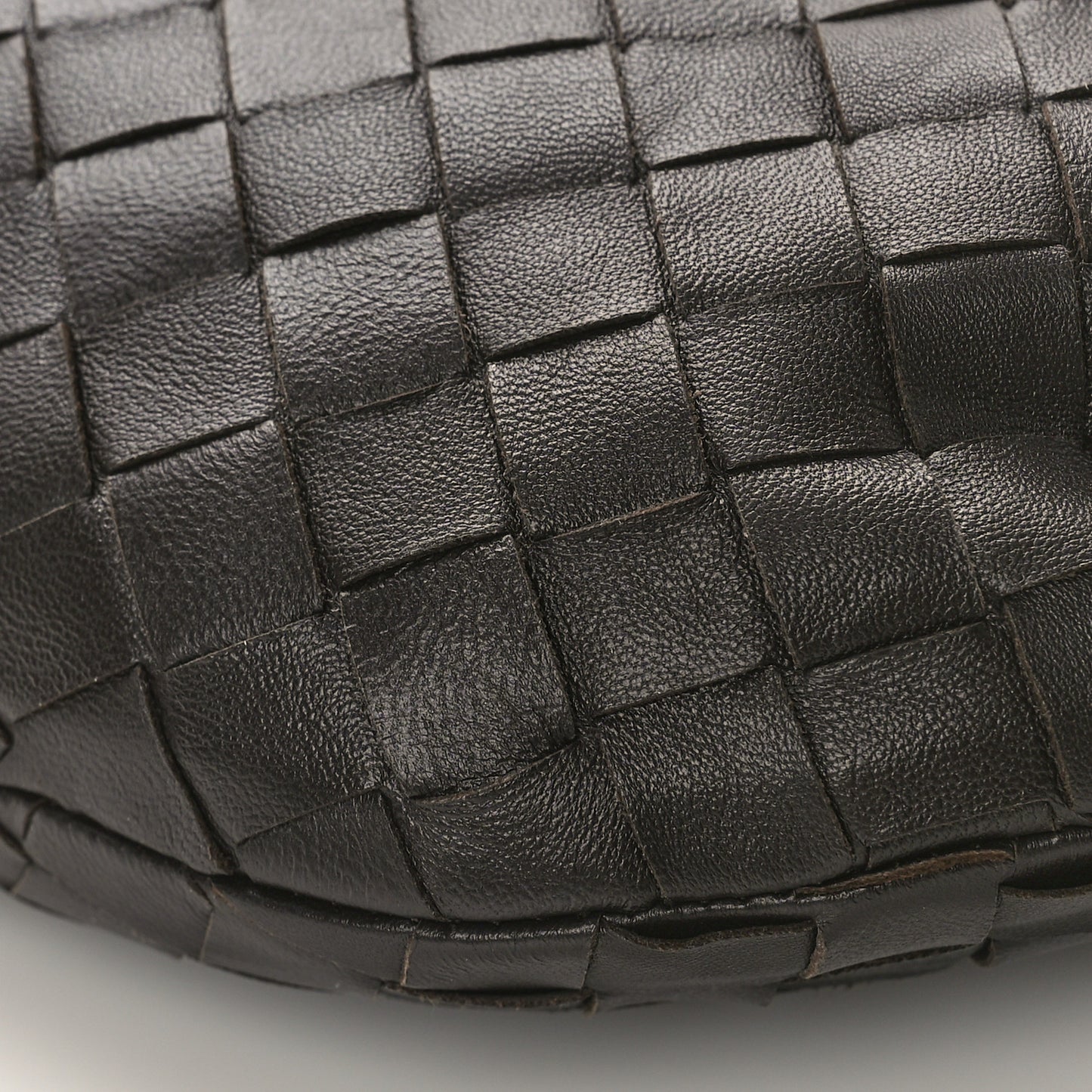 Nappa Intrecciato Mini Chain Jodie Fondant