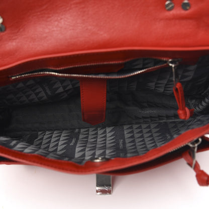 Proenza Schouler Lambskin Medium PS1 Satchel True Red 6 of 11