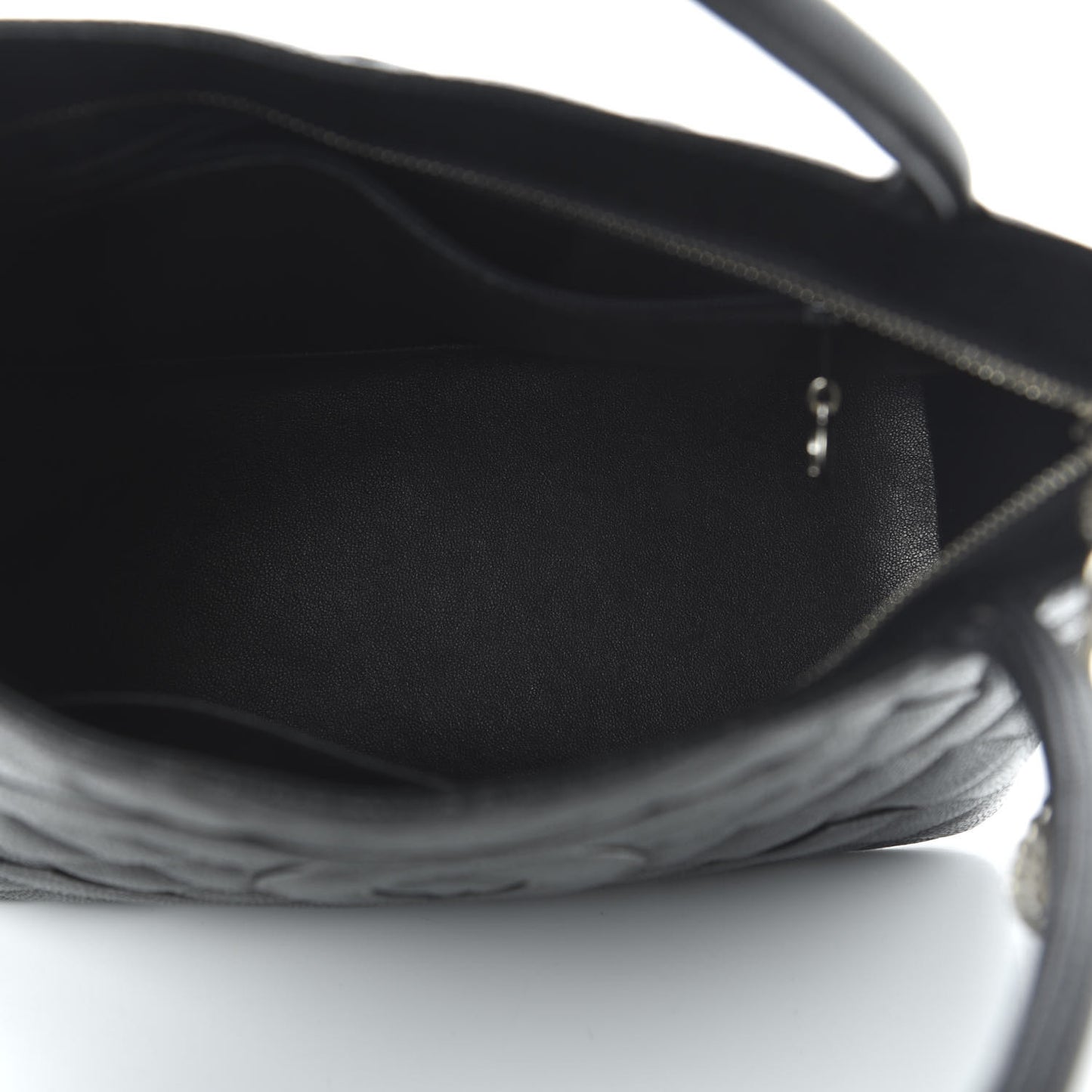 Caviar Quilted Medallion Tote Black