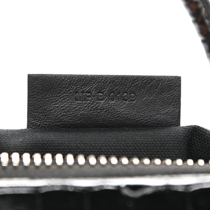 Givenchy Calfskin Crocodile Embossed Small Antigona Black 7 of 11