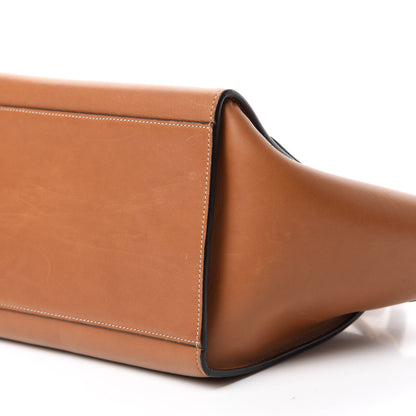 Celine Vegetable Calfskin Small Trapeze Tan 7 of 9