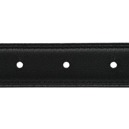 Hermes Swift Epsom Constance H Belt 75 30 Black Etoupe 3 of 6