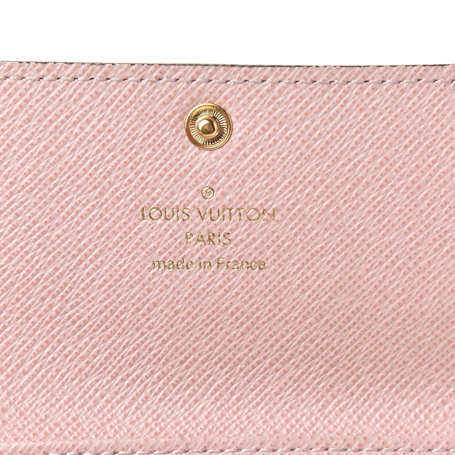 Louis Vuitton Damier Ebene Multicles 6 Key Holder Rose Ballerine 6 of 10