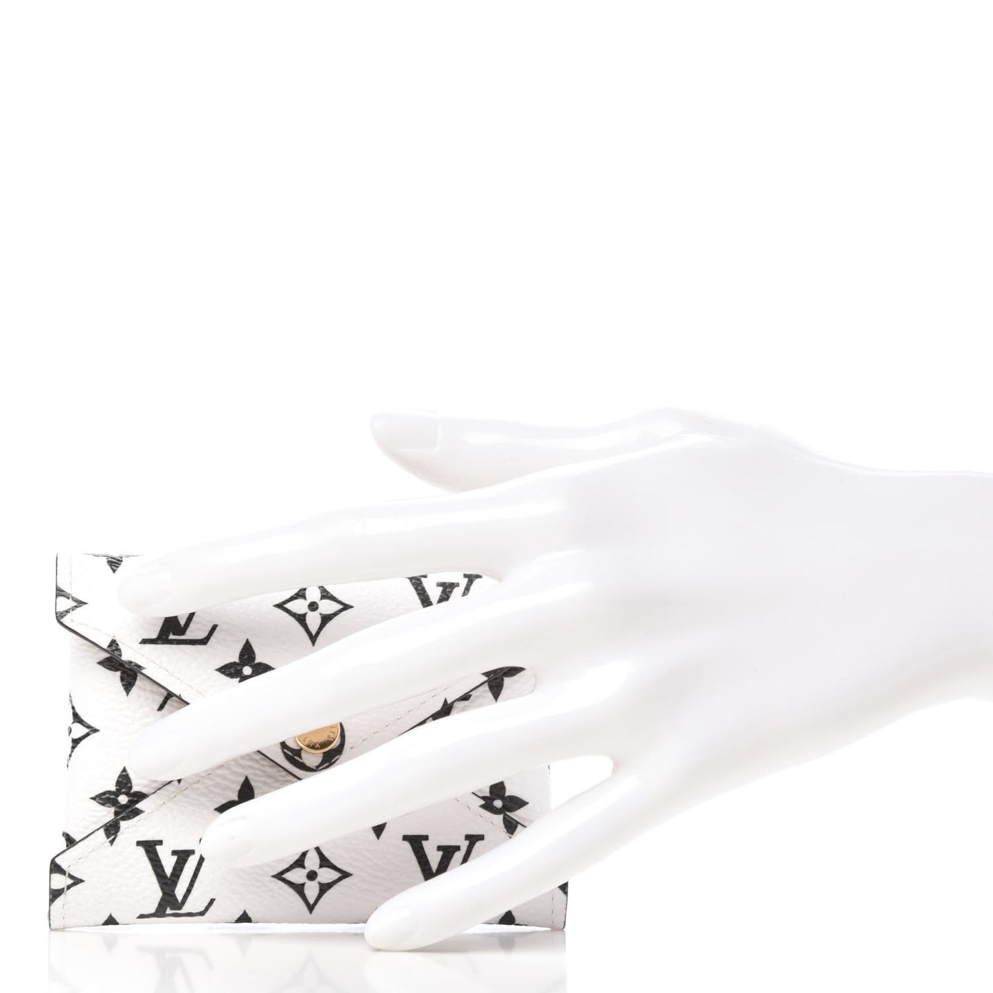 Monogram Giant Small Kirigami Pochette Insert White