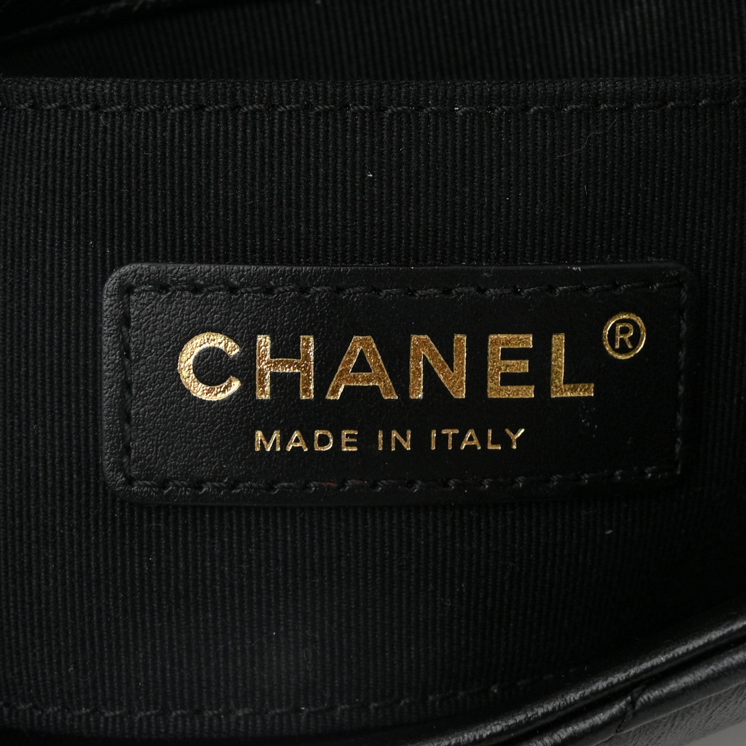 Chanel Lambskin Quilted Mini Lacquered Chain Flap Black 6 of 11