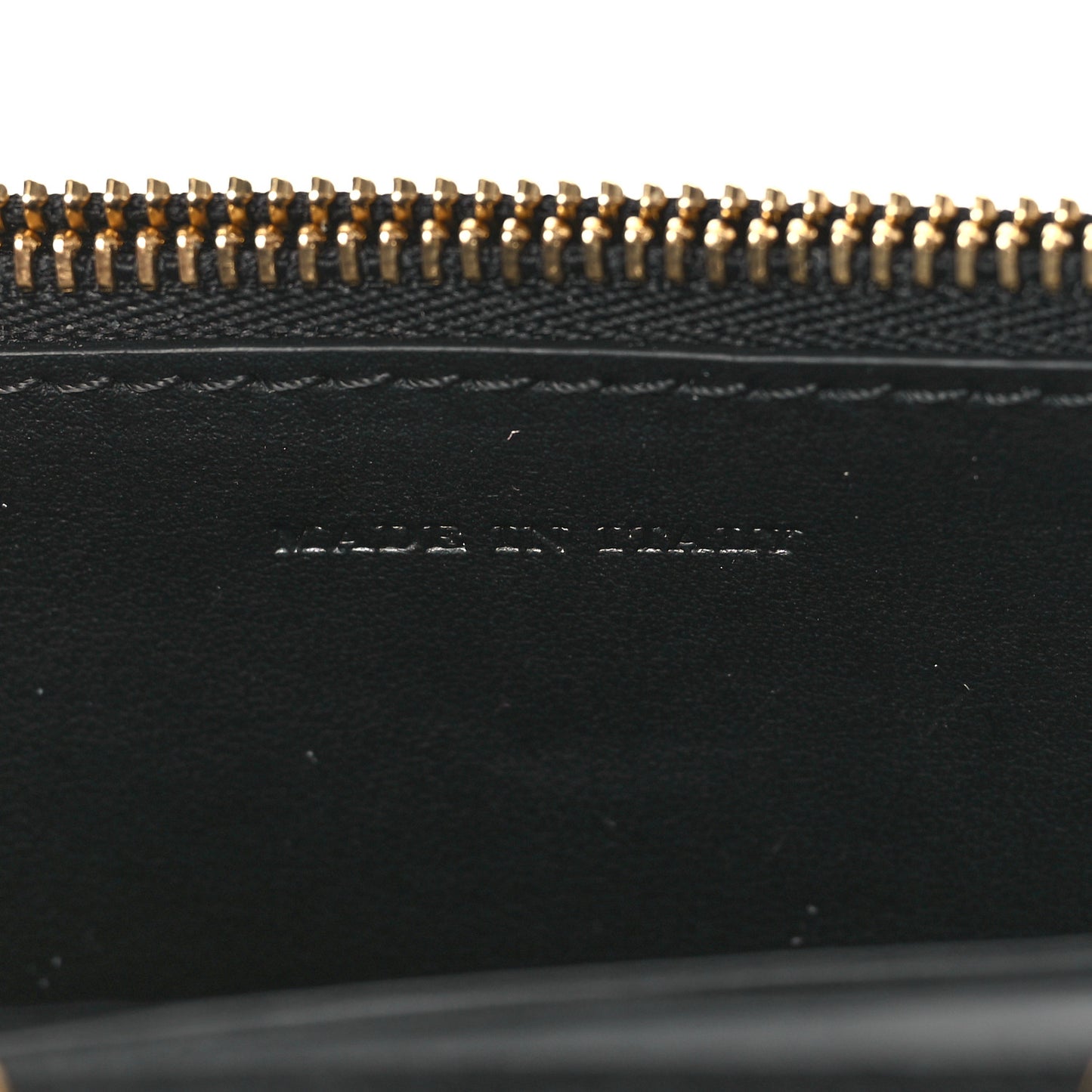 Grained Calfskin House Check Tartan Mix Hampshire Wallet On Chain Black