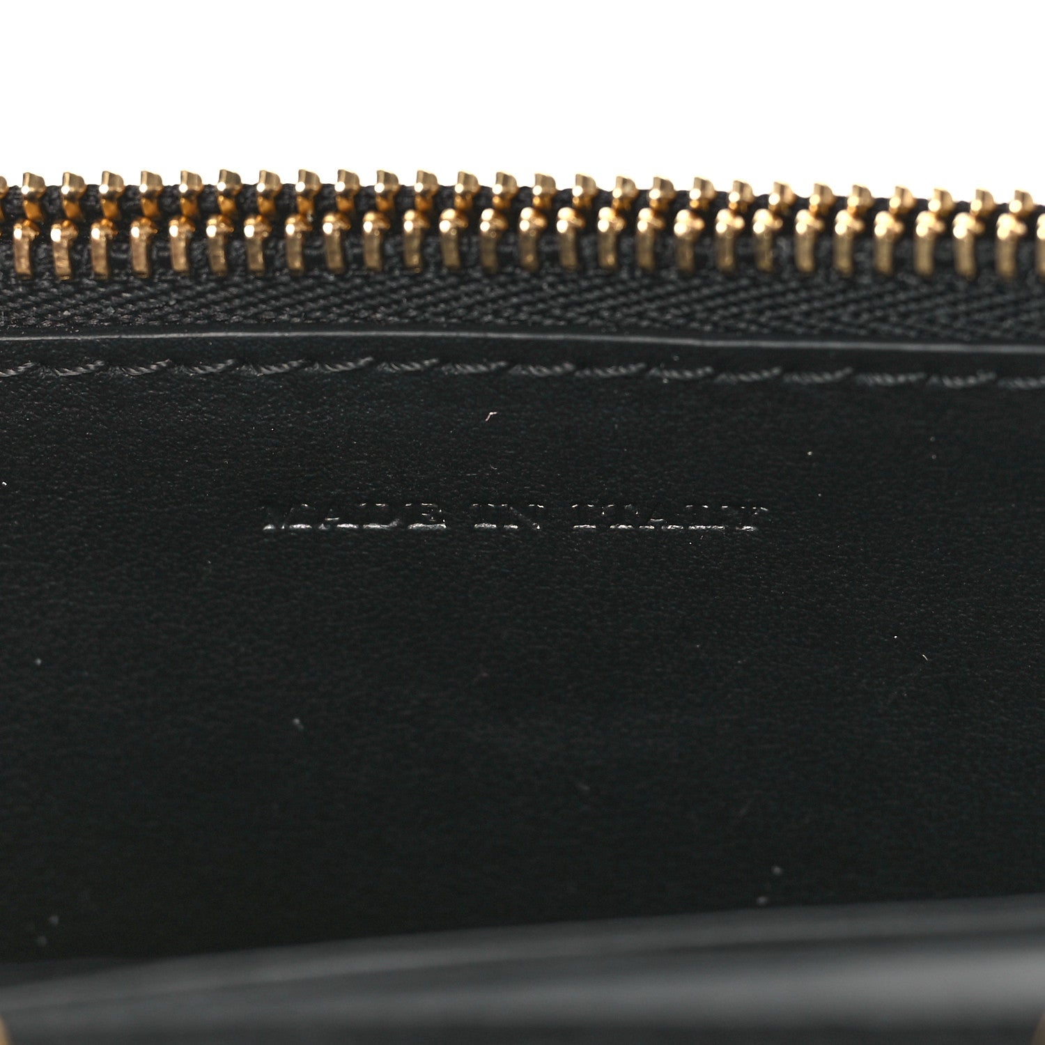 Burberry Grained Calfskin House Check Tartan Mix Hampshire Wallet On Chain Black 7 of 9