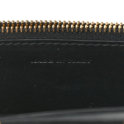 Burberry Grained Calfskin House Check Tartan Mix Hampshire Wallet On Chain Black 7 of 9