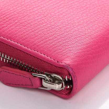 Givenchy Sugar Goatskin Pandora Zip Around Wallet Shocking Pink 11 of 12