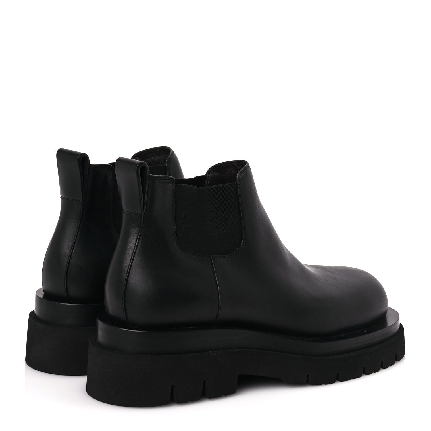 Bottega Veneta Calfskin The Lug Chelsea 55mm Cropped Boots 40 Black 5 of 10