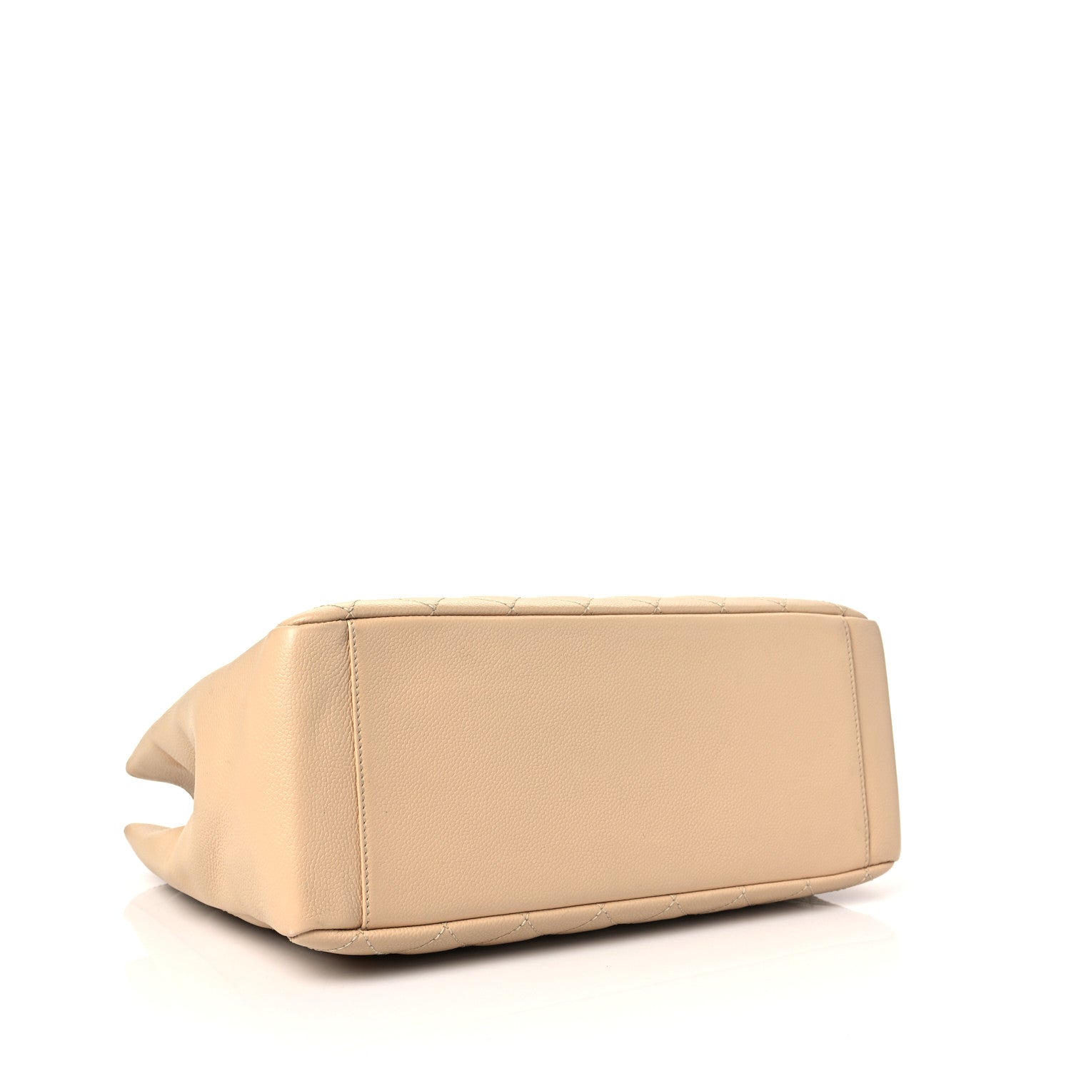 Chanel Caviar Quilted Grand Shopping Tote GST Beige Clair 4 of 7