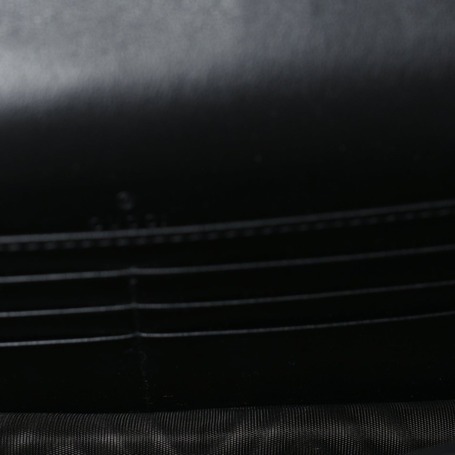 Calfskin GG Matelasse Chain Wallet  Black
