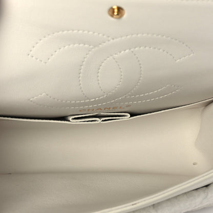 Chanel Shearling Lambskin Aged Calfskin Quilted 2.55 Reissue 225 Flap White 4 of 9