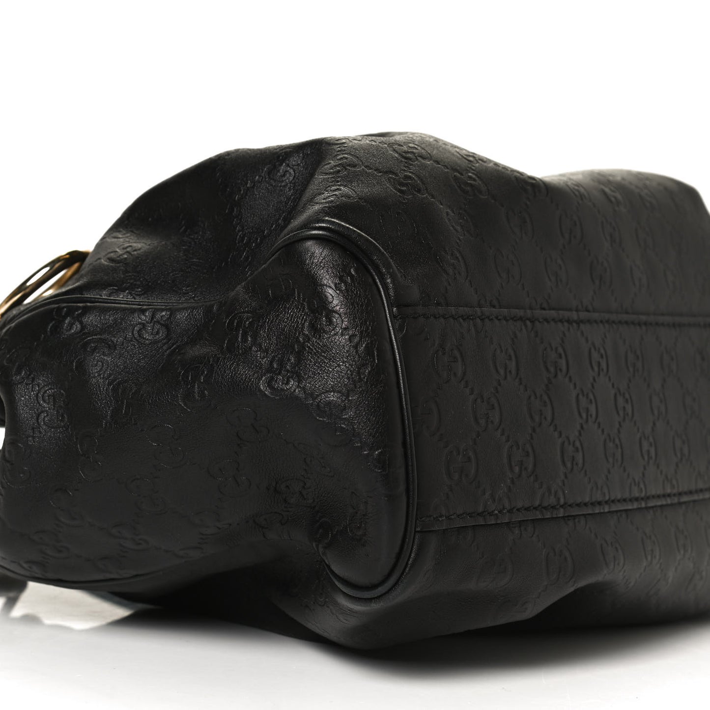 Guccissima Medium Sukey Tote Black