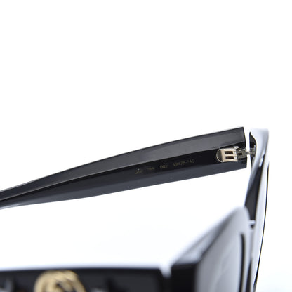 Gucci Round Frame Star Sunglasses GG0208S Black 6 of 9