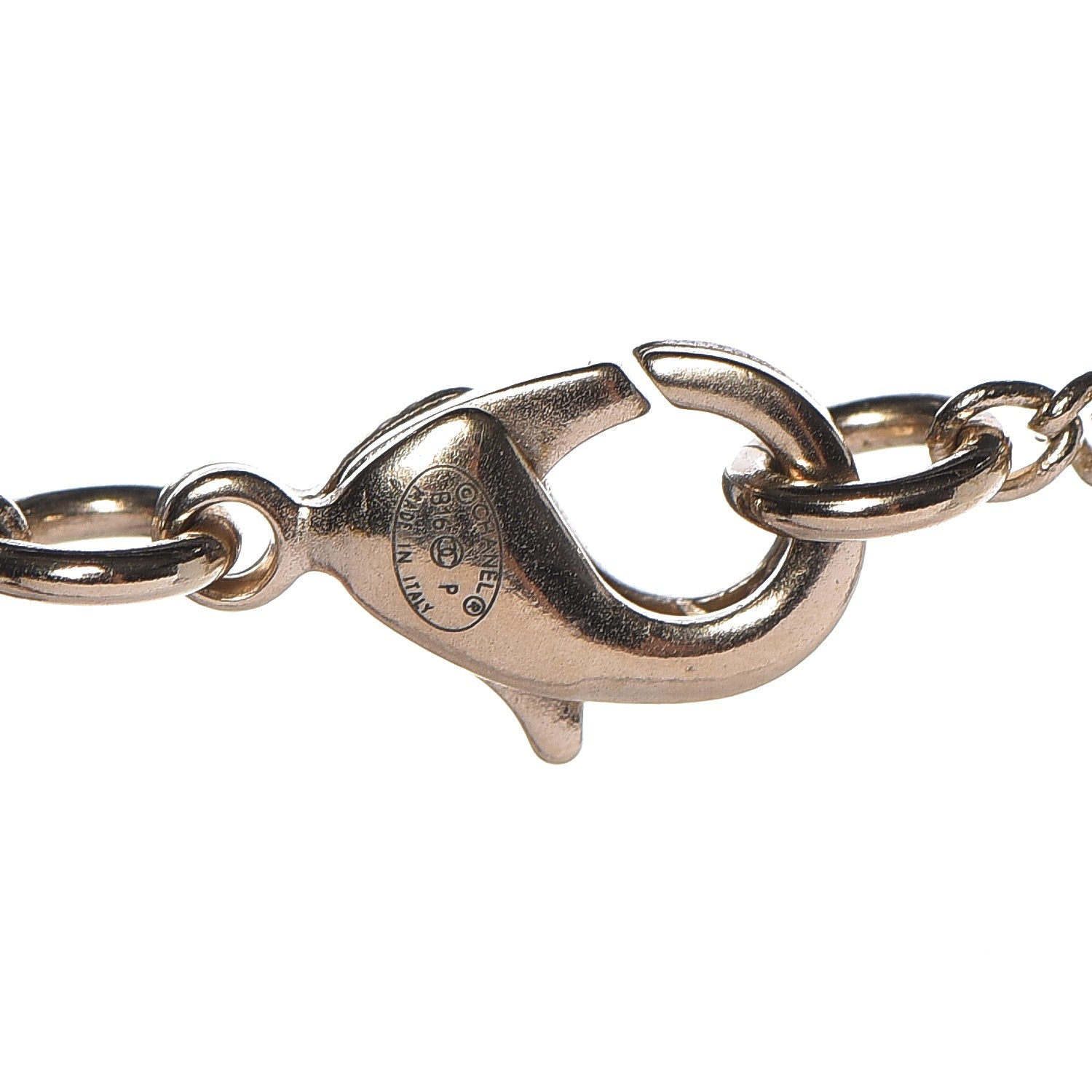 Chanel Pearl CC Drop Necklace Gold 4 of 4