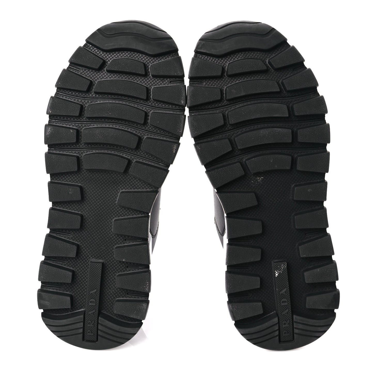 Re-Nylon Spazzolato Triangle Logo Womens Prax 01 45mm Sneakers 36.5  Black