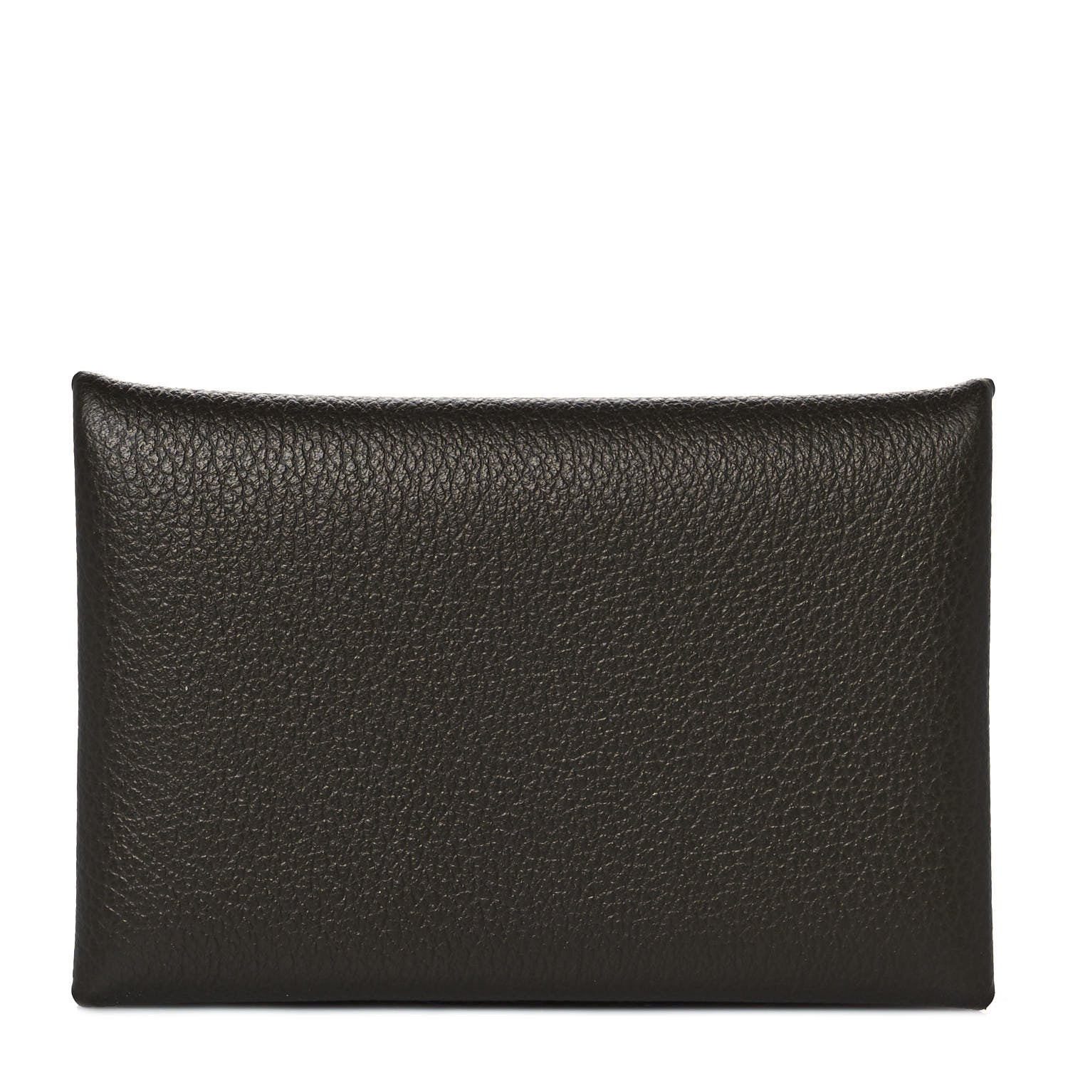 Hermes Evercolor Calvi Card Case Graphite 1 of 11