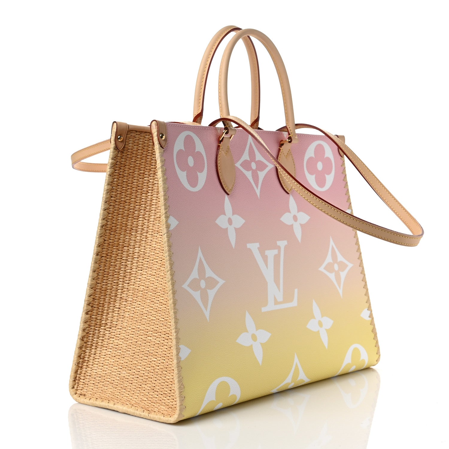 Louis Vuitton Monogram Giant By The Pool Hawaii Onthego GM Light Pink 2 of 7