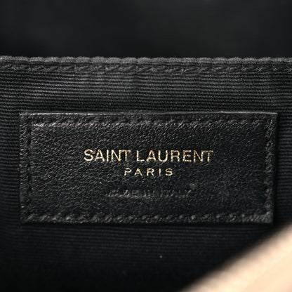 Saint Laurent Calfskin Matelasse Monogram Lou Camera Bag Dark Beige 5 of 8