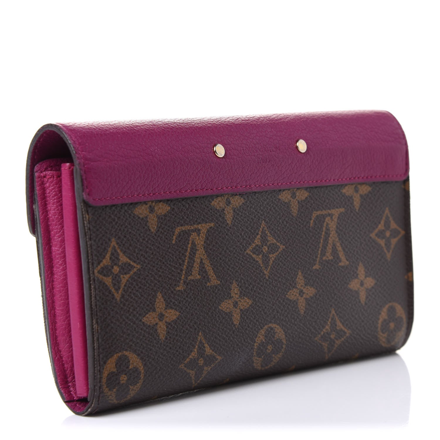 Louis Vuitton Monogram Pallas Wallet Grape 3 of 9
