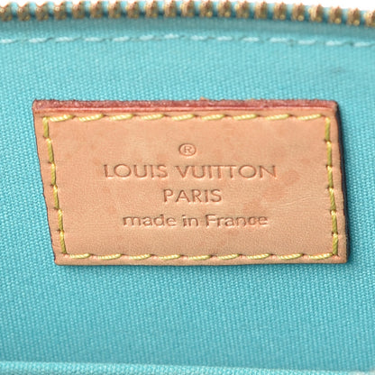 Louis Vuitton Vernis Alma BB Blue Lagon 8 of 10