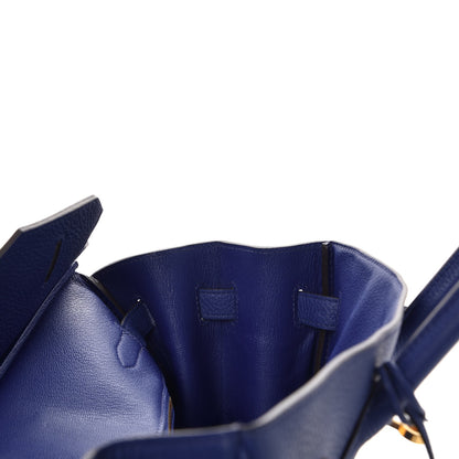 Hermes Togo Birkin 35 Bleu Electrique 14 of 40