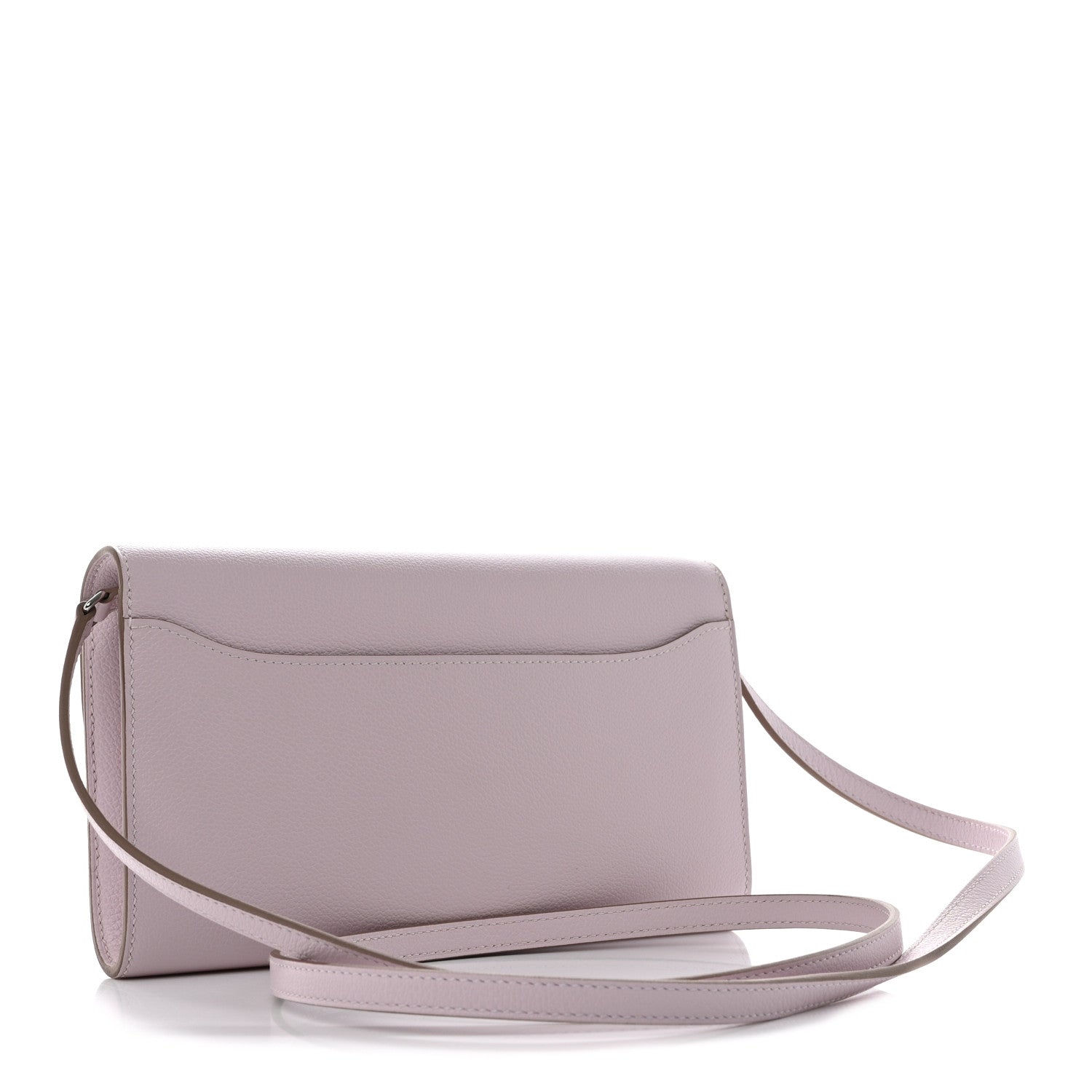 Hermes Evercolor Constance Wallet To Go Mauve Pale 3 of 11
