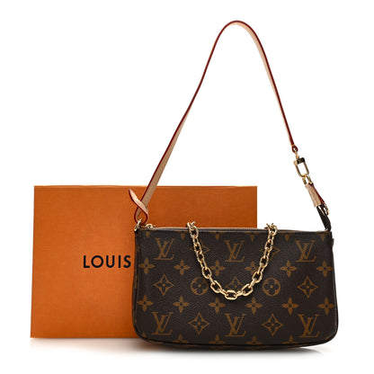 Louis Vuitton Monogram Chain Pochette Accessories 9 of 9