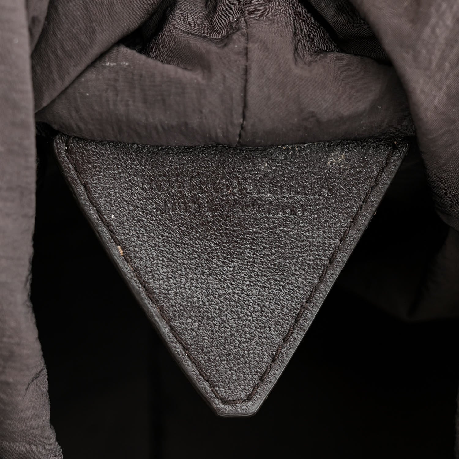 Bottega Veneta Lambskin Knit Medium The Point Triangle Bag Fondant 8 of 11