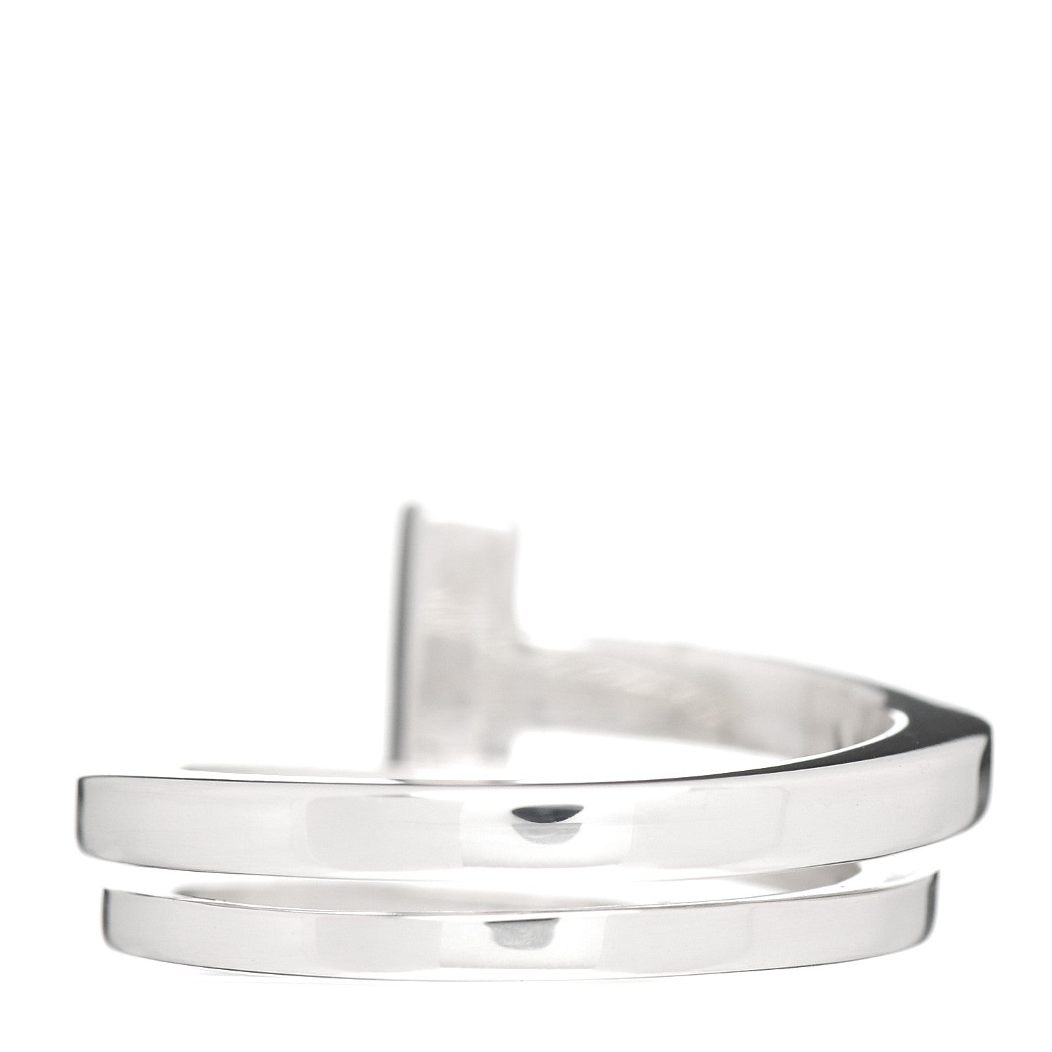 Tiffany Sterling Silver T Square Wrap Ring 49 5 4 of 5