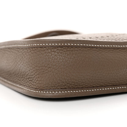 Hermes Taurillon Clemence Evelyne TPM Etoupe 9 of 12