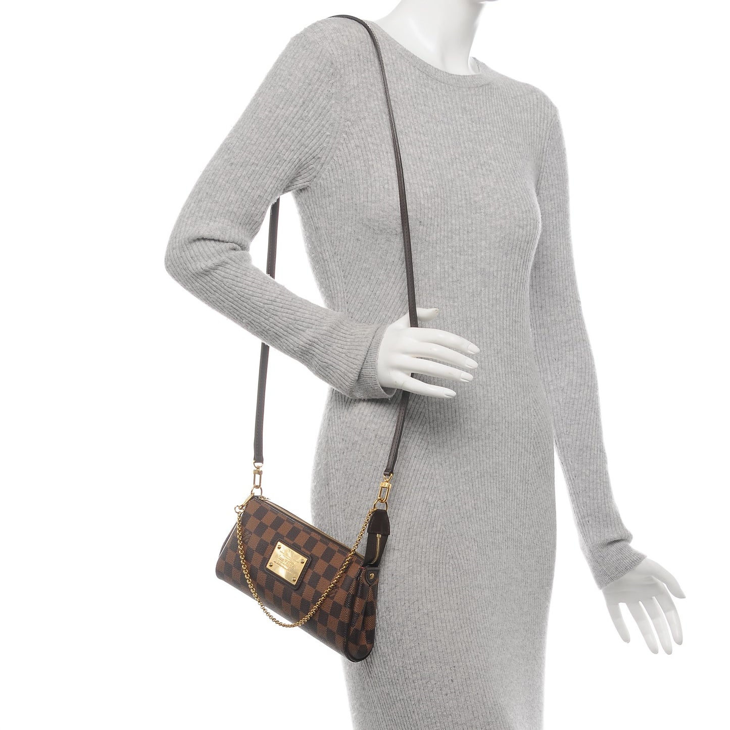 Damier Ebene Eva Clutch