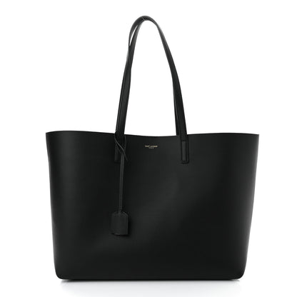 Saint Laurent Calfskin Large Shopping Tote Black 3 of 11