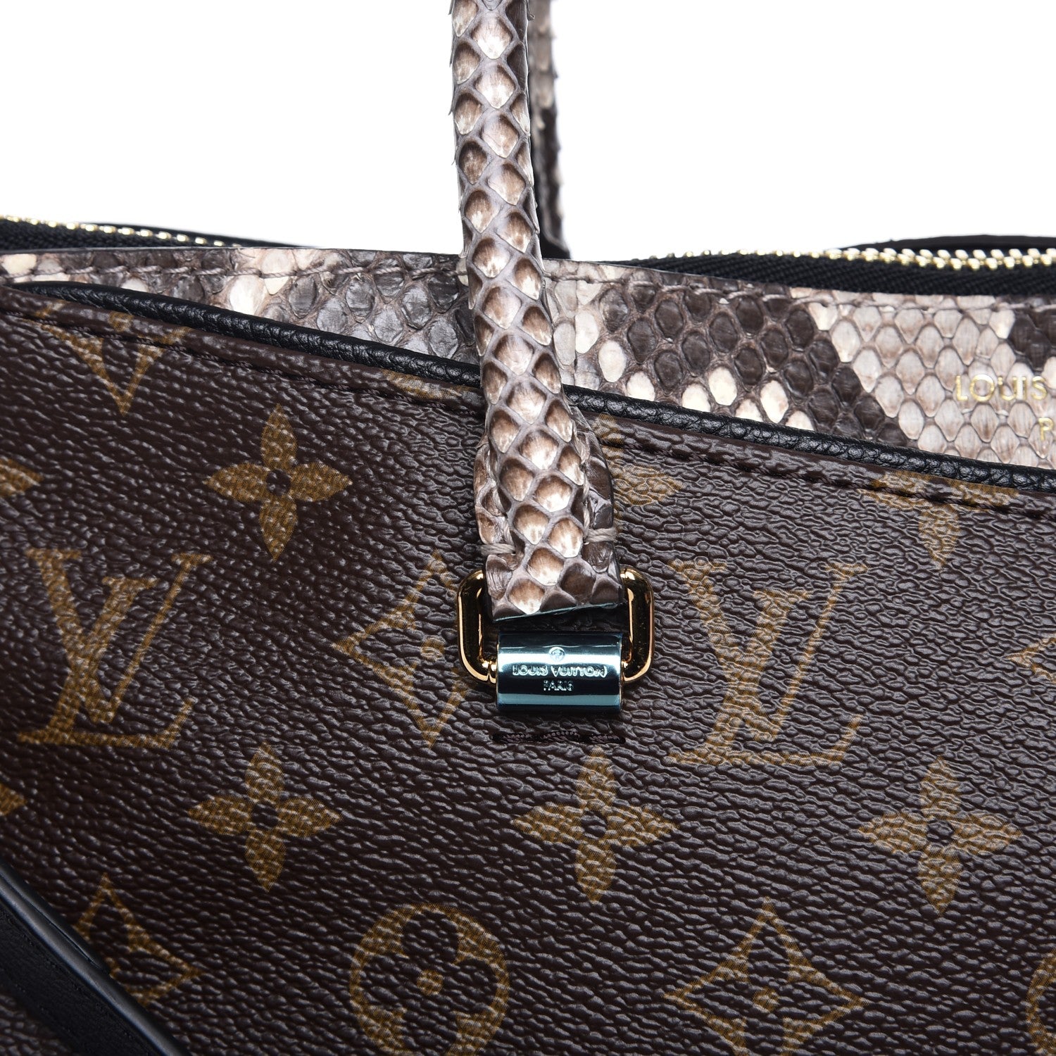 Louis Vuitton Python Monogram Pallas Black 12 of 12