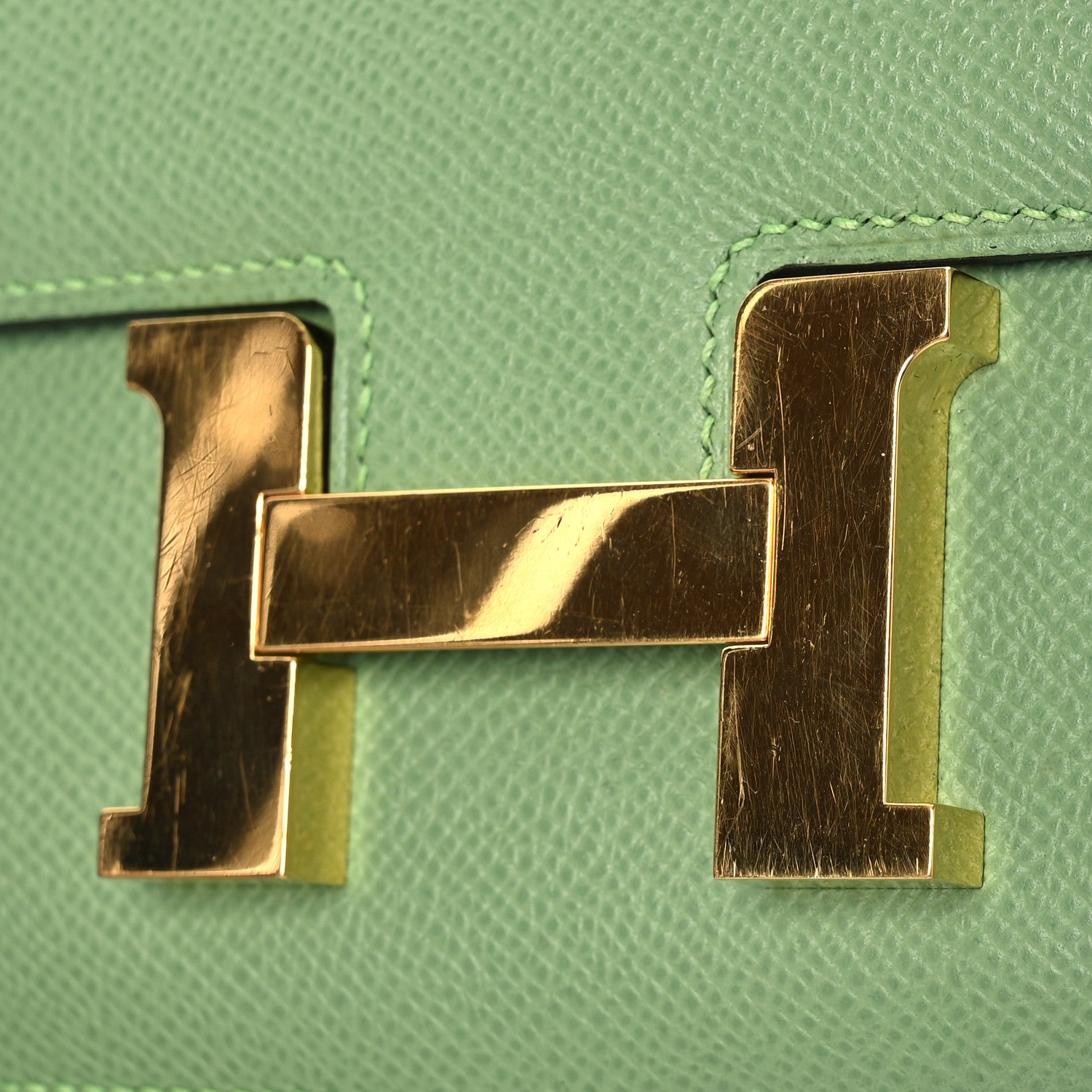 Hermes Epsom Constance 18 Vert Criquet 18 of 18