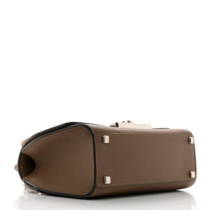 Moynat Taurillon Blush Rejane BB Tourterelle 4 of 9