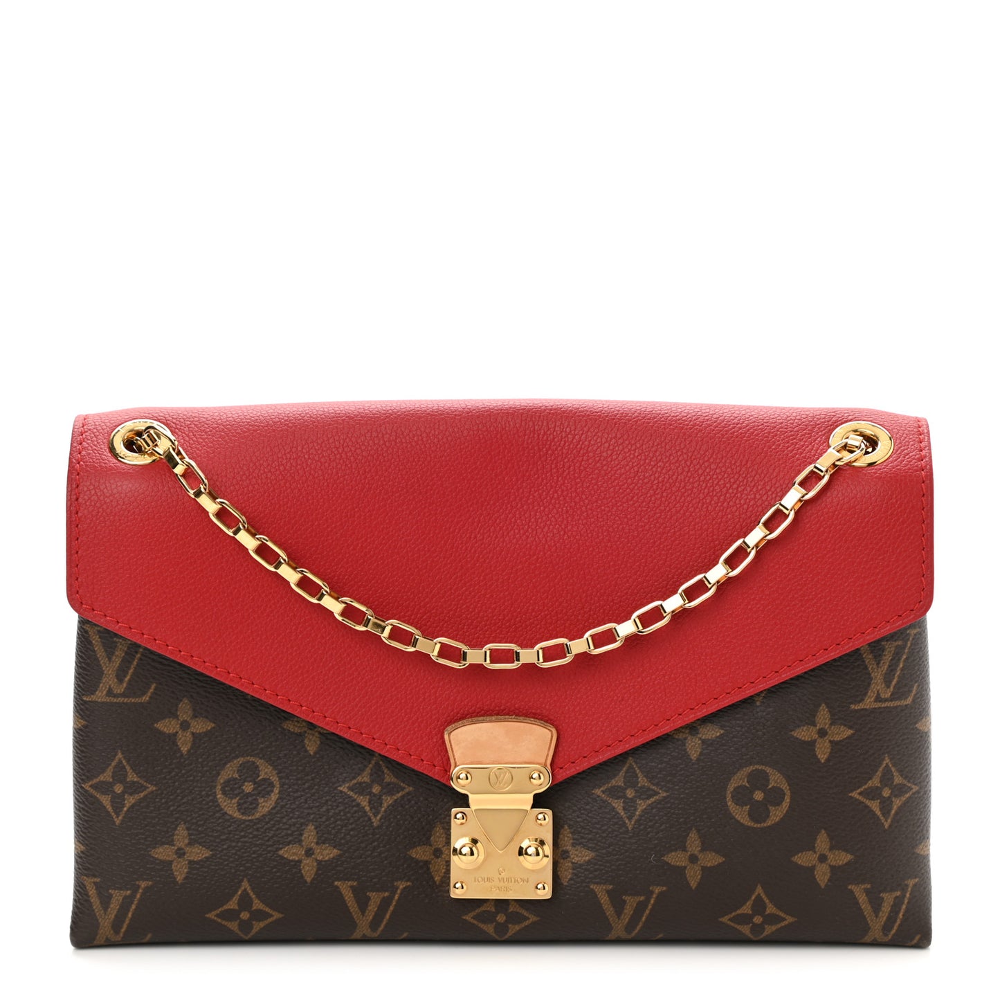 Monogram Pallas Chain Cherry